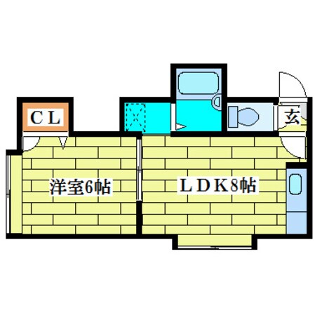 カーサ真栄の物件間取画像